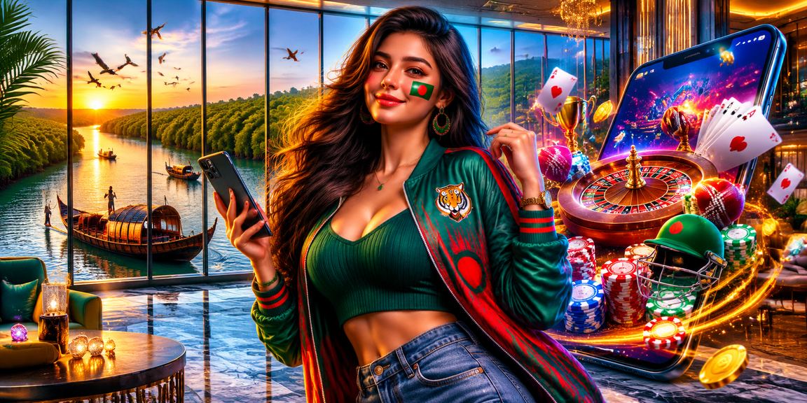 সুন্দরবন পটভূমিতে বাংলাদেশে ক্রিকেট বেটিং প্রোমো উপভোগ